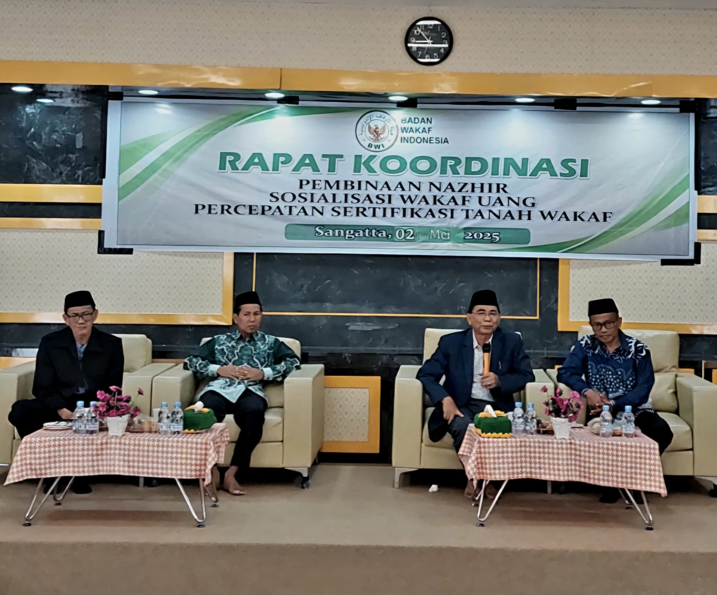 BWI Kaltim Laksanakan Rakor Pembinaan Nazhir,  Sosialisasi Wakaf Uang dan Percepatan Sertifikasi Tanah Wakaf